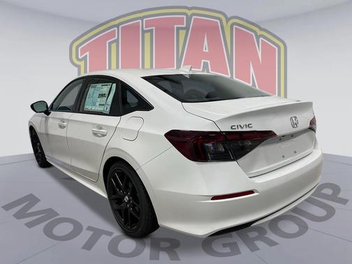Platinum White Pearl 2026 Honda Civic Sport