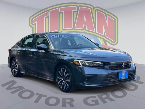 Meteorite Gray Metallic 2024 Honda Civic EX