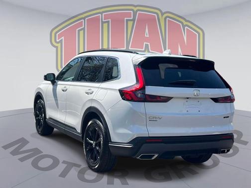 Platinum White Pearl 2023 Honda CR-V Hybrid Sport AWD