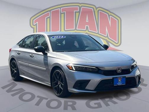 Lunar Silver Metallic 2024 Honda Civic Sport