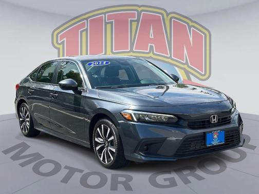 Meteorite Gray Metallic 2024 Honda Civic EX