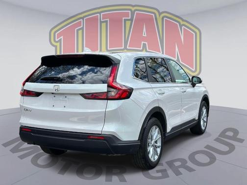 White 2025 Honda CR-V EX-L