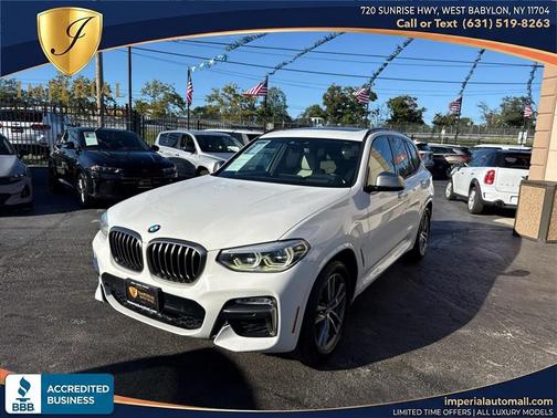 Alpine White 2018 BMW X3 M40i