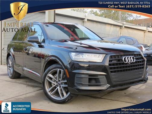 Night Black 2018 Audi Q7 3.0T Prestige