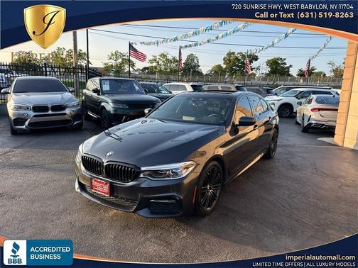 Dark Graphite Metallic 2017 BMW 530 xDrive