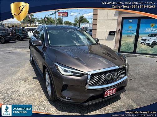 Chestnut Bronze 2019 INFINITI QX50 Luxe