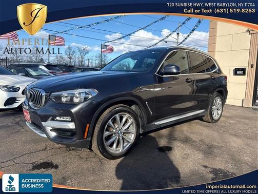Dark Graphite Metallic 2019 BMW X3 xDrive30i