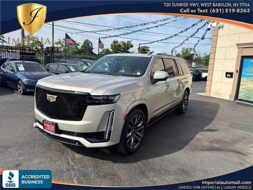 Sandstone Metallic 2021 Cadillac Escalade ESV Sport
