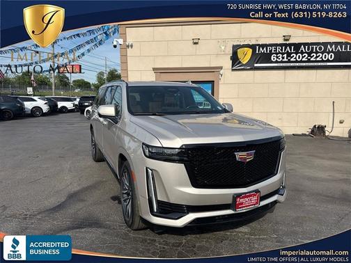 Sandstone Metallic 2021 Cadillac Escalade ESV Sport