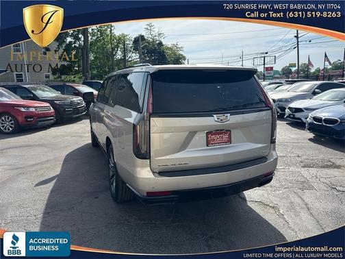 Sandstone Metallic 2021 Cadillac Escalade ESV Sport