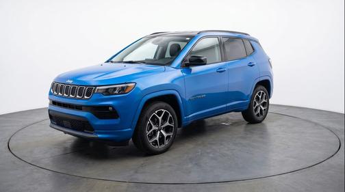 Hydro Blue Pearlcoat 2025 Jeep Compass Limited