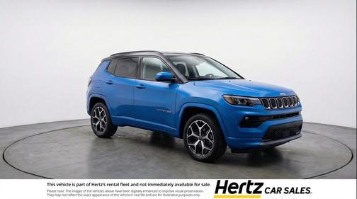 Hydro Blue Pearlcoat 2025 Jeep Compass Limited