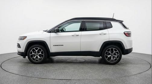 Bright White Clearcoat 2025 Jeep Compass Limited