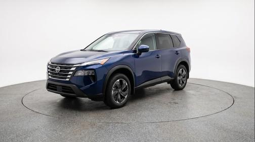 Deep Ocean Blue Pearl 2025 Nissan Rogue SV