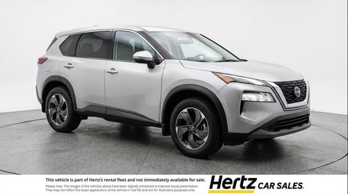 Brilliant Silver Metallic 2025 Nissan Rogue SV