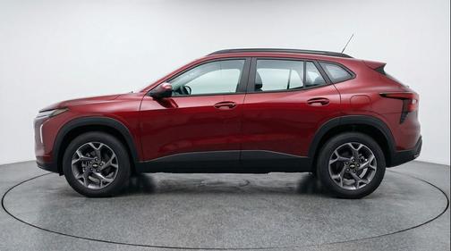 Crimson Metallic 2025 Chevrolet Trax LT
