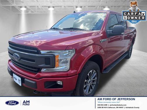 Red Metallic 2020 Ford F-150 XLT