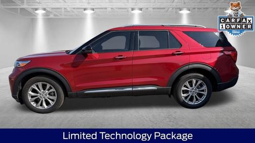 Red Metallic 2024 Ford Explorer Limited