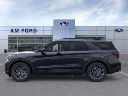 Black 2026 Ford Explorer ST-Line