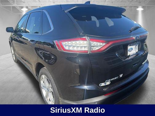 SHADOW BLACK 2018 Ford Edge Titanium