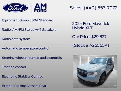 Cactus 2024 Ford Maverick XLT