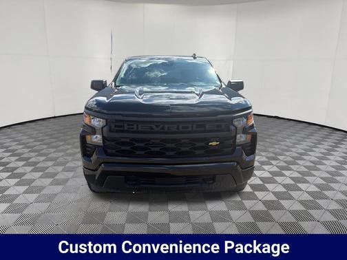 Black 2025 Chevrolet Silverado 1500 Custom