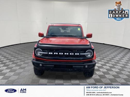 Chili Pepper Red 2022 Ford Bronco Outer Banks