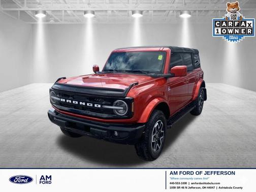 Chili Pepper Red 2022 Ford Bronco Outer Banks