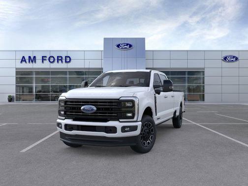 Star White Metallic Tri-Coat 2026 Ford F-350 Platinum