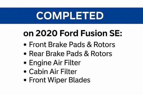 2020 Ford Fusion SE