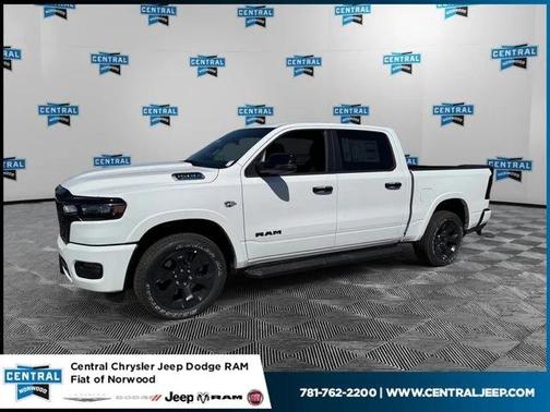Bright White Clearcoat 2026 RAM 1500 Big Horn/Lone Star