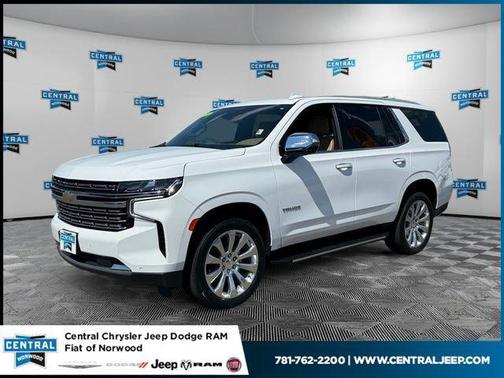 Summit White 2023 Chevrolet Tahoe Premier