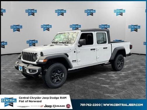 White 2026 Jeep Gladiator Sport