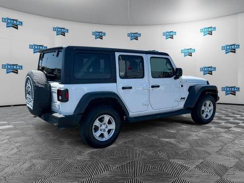 Bright White Clearcoat 2023 Jeep Wrangler Sport S