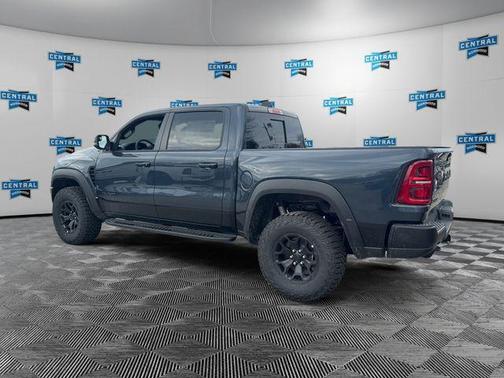 Forged Blue Metallic 2026 RAM 1500 RHO Crew Cab 4x4 5'7' Box