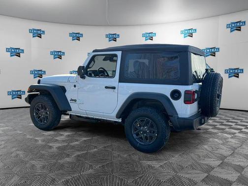 Bright White Clearcoat 2026 Jeep Wrangler Sport S