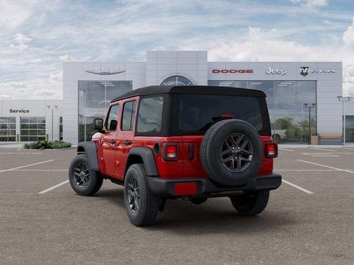 Firecracker Red Clearcoat 2026 Jeep Wrangler Sport