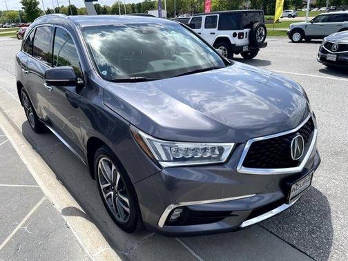 Modern Steel Metallic 2018 Acura MDX 3.5L w/Advance Package