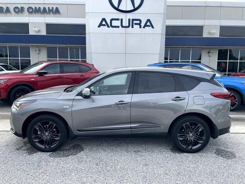 Liquid Carbon Metallic 2024 Acura RDX A-Spec