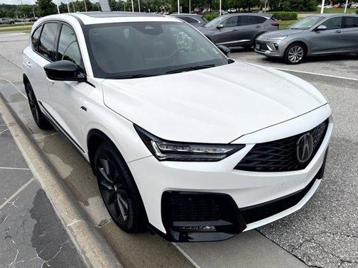 Platinum White Pearl 2026 Acura MDX A-Spec