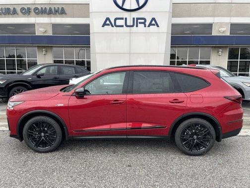 Performance Red Pearl 2026 Acura MDX A-Spec Advance Package
