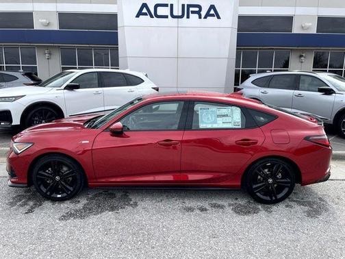 Performance Red Pearl 2026 Acura Integra A-Spec Technology