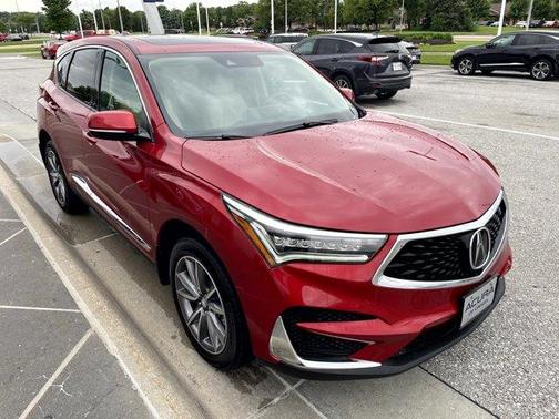 Performance Red Pearl 2021 Acura RDX Technology Package