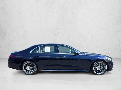 Nautical Blue Metallic 2022 Mercedes-Benz S-Class S 580 4MATIC