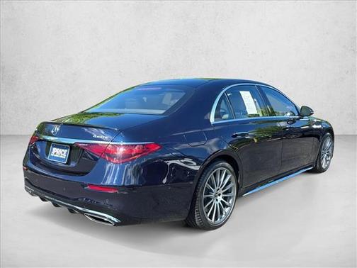 Nautical Blue Metallic 2022 Mercedes-Benz S-Class S 580 4MATIC