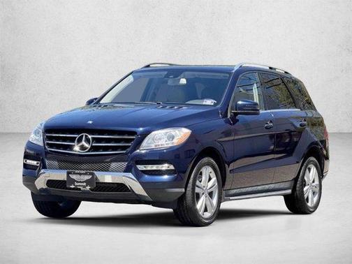 Lunar Blue Metallic 2015 Mercedes-Benz M-Class ML 350 4MATIC