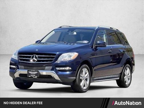 Lunar Blue Metallic 2015 Mercedes-Benz M-Class ML 350 4MATIC