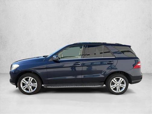 Lunar Blue Metallic 2015 Mercedes-Benz M-Class ML 350 4MATIC