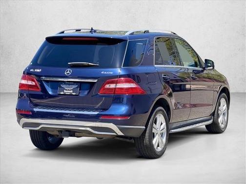 Lunar Blue Metallic 2015 Mercedes-Benz M-Class ML 350 4MATIC