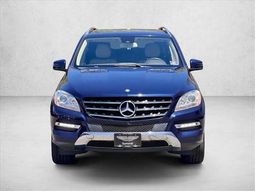 Lunar Blue Metallic 2015 Mercedes-Benz M-Class ML 350 4MATIC